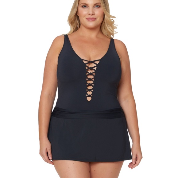 Bleu Rod Beatte Other - Bleu Rod Beattie lace down skirted  20W NWT ..C4